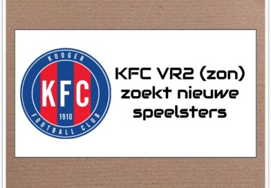 Prikbord: KFC VR2 (zon) zoekt speelsters