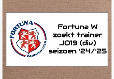 Prikbord: Fortuna W zoekt trainer JO19 (div)