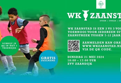 Prikbord: doe mee aan het WK Zaanstad (7-12 jr)
