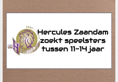 Prikbord: Hercules Zaandam zoekt speelsters 11-14 jaar