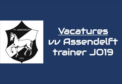 vv Assendelft zoekt trainer JO19