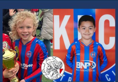 Talenten KFC op stage Ajax